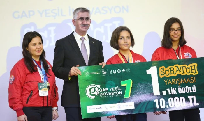 Şanlıurfa’da TEKNOFEST ve GAP Yeşil İnovasyon Yarışmasında Başarılı Projelere Ödül