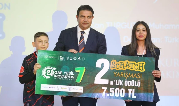 Şanlıurfa’da TEKNOFEST ve GAP Yeşil İnovasyon Yarışmasında Başarılı Projelere Ödül