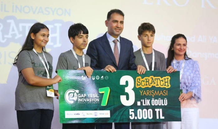 Şanlıurfa’da TEKNOFEST ve GAP Yeşil İnovasyon Yarışmasında Başarılı Projelere Ödül