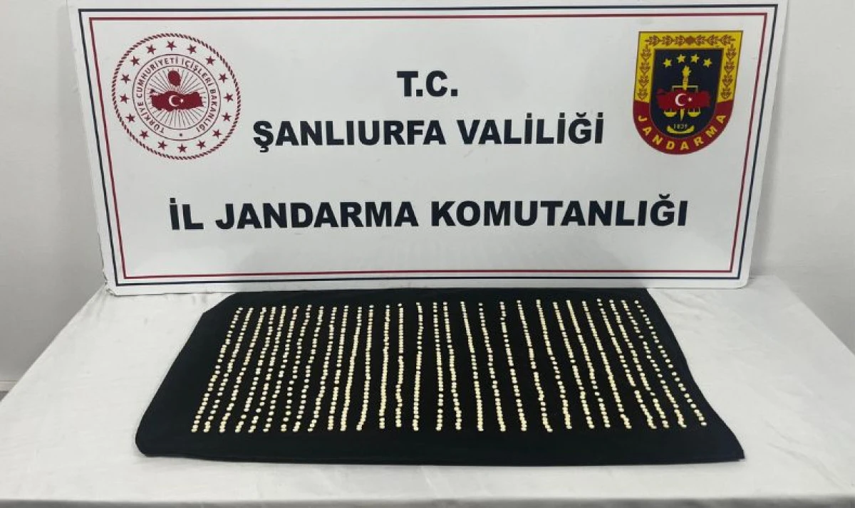 Ak&ccedil;akale&rsquo;de Jandarmadan Narkotik Operasyonu: 1007 Adet Sentetik Ecza Ele Ge&ccedil;irildi