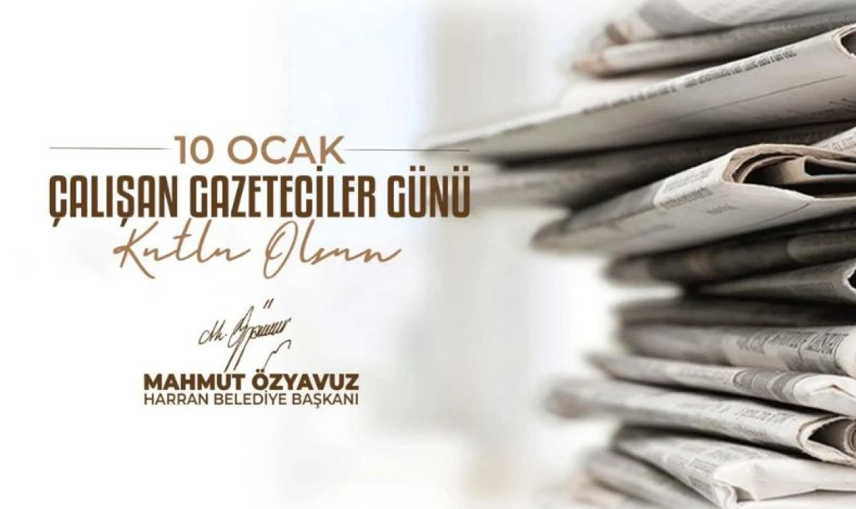 BAŞKAN &Ouml;ZYAVUZ: İLKELİ VE TARAFSIZ HABERCİLİK BUG&Uuml;N&Uuml; DAHA ANLAMLI KILAR