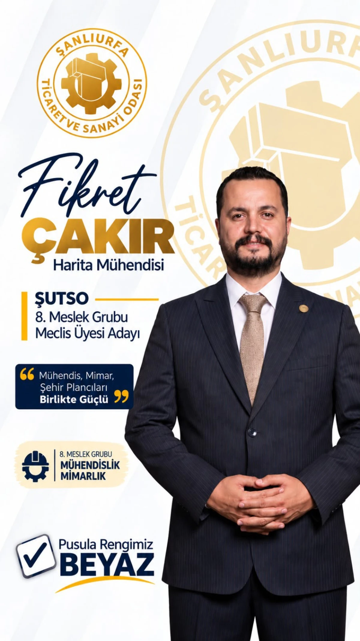 Fikret &Ccedil;akır, ŞUTSO 8. Meslek Grubu Meclis &Uuml;yeliğine Adaylığını A&ccedil;ıkladı