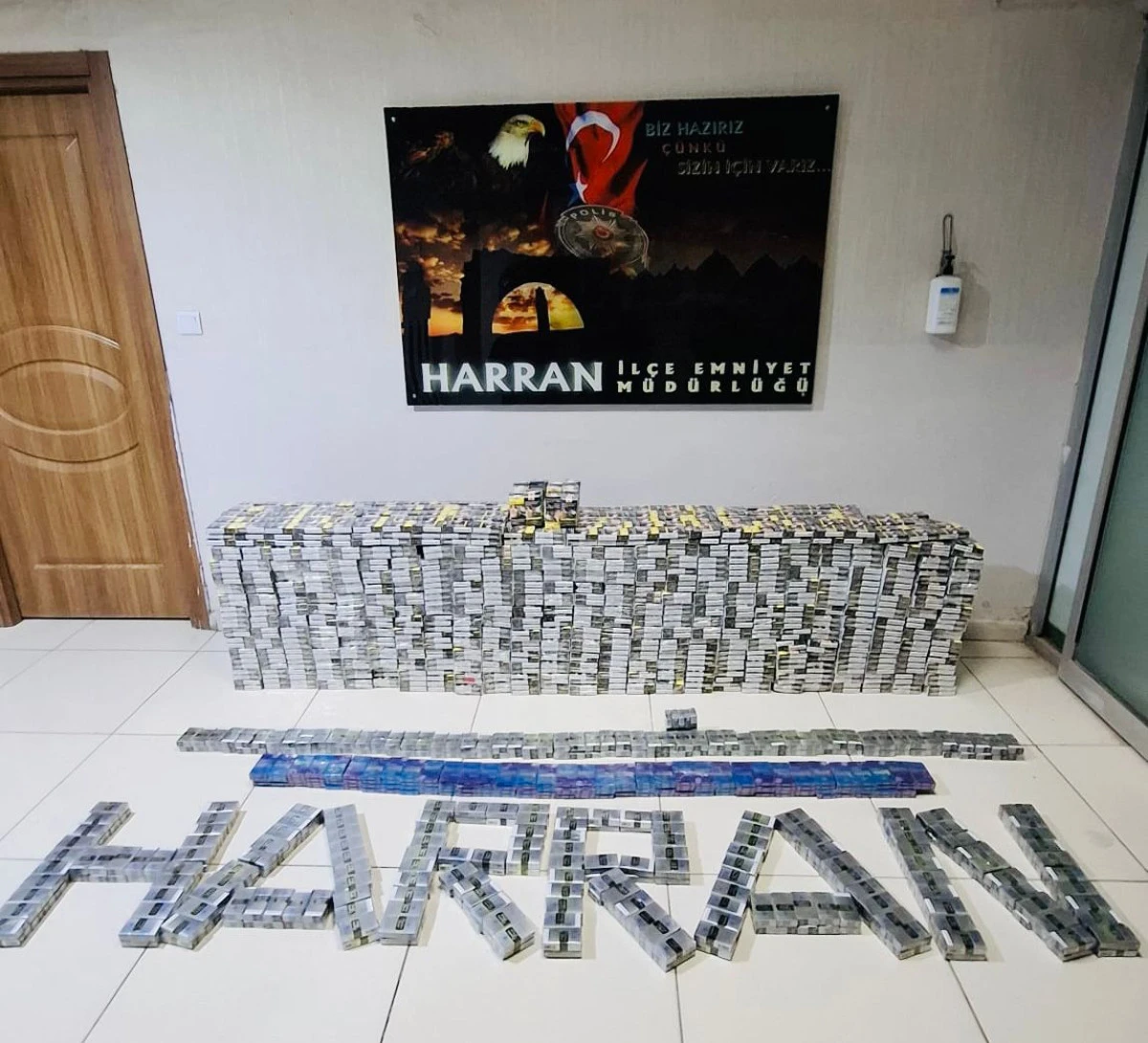 Harran’da 4 Binin Üzerinde Kaçak Sigara Ele Geçirildi