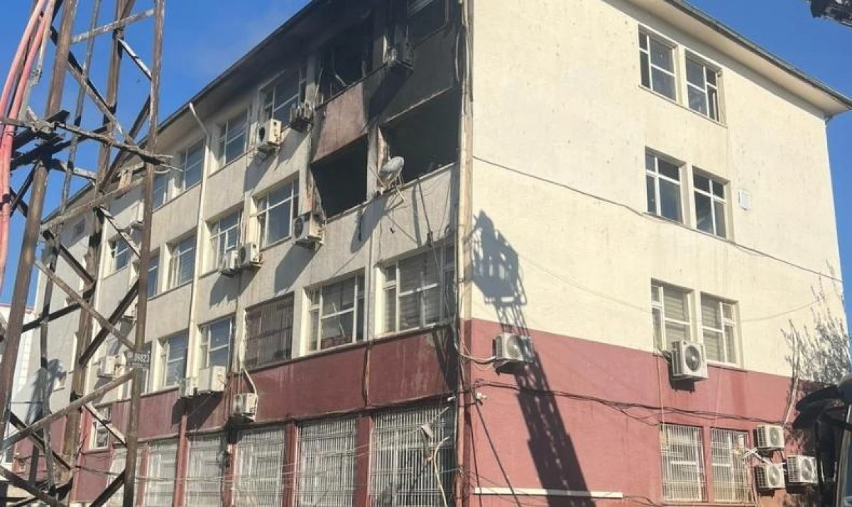 Hilvan Hükümet Konağı’nda Yangın