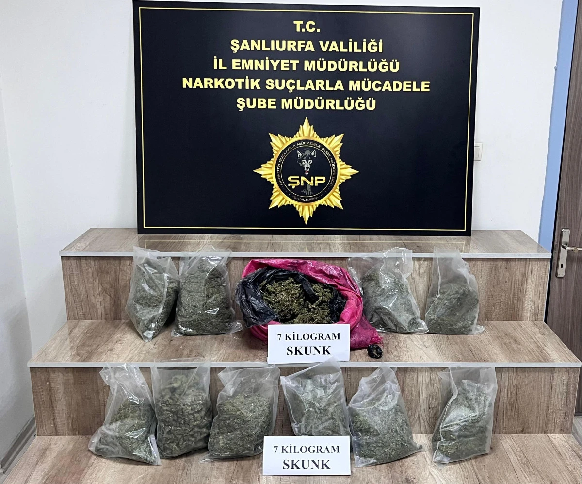 Siverek’te Uyuşturucu Operasyonu: 3 Gözaltı
